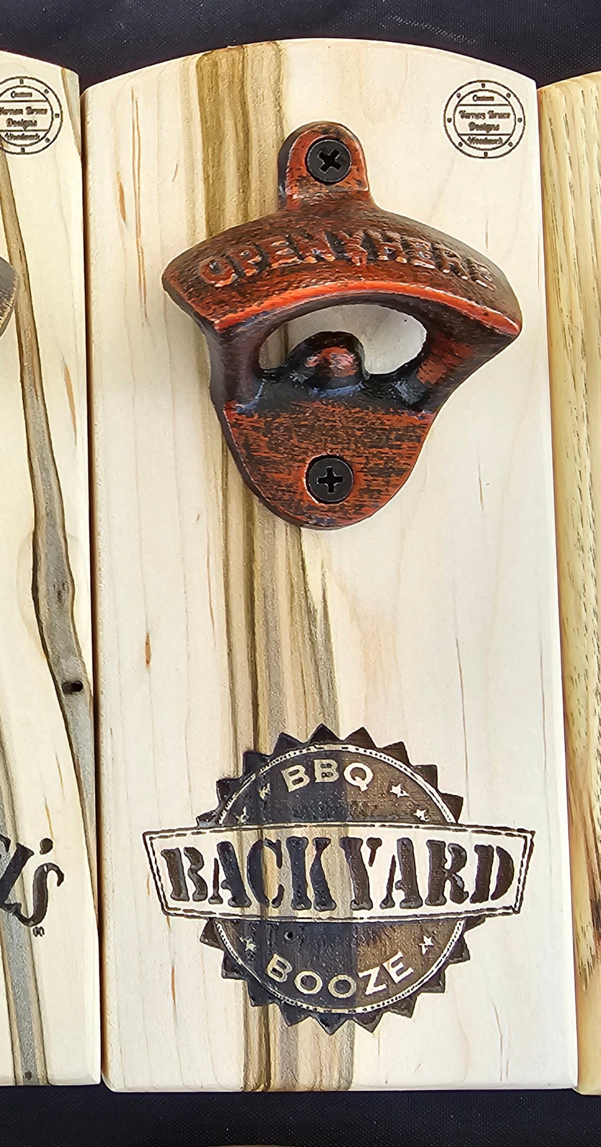 Wall Mount Bottle Openers