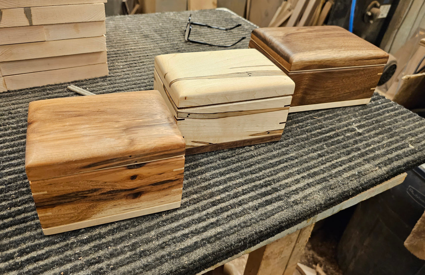 Personalized Custom Hardwood Keepsake/Memory box