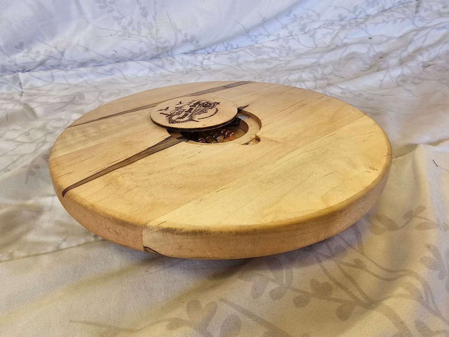 Harly Davidson Cribbage board