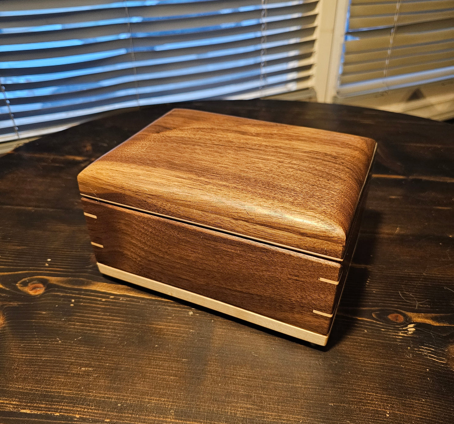 Personalized Custom Hardwood Keepsake/Memory box
