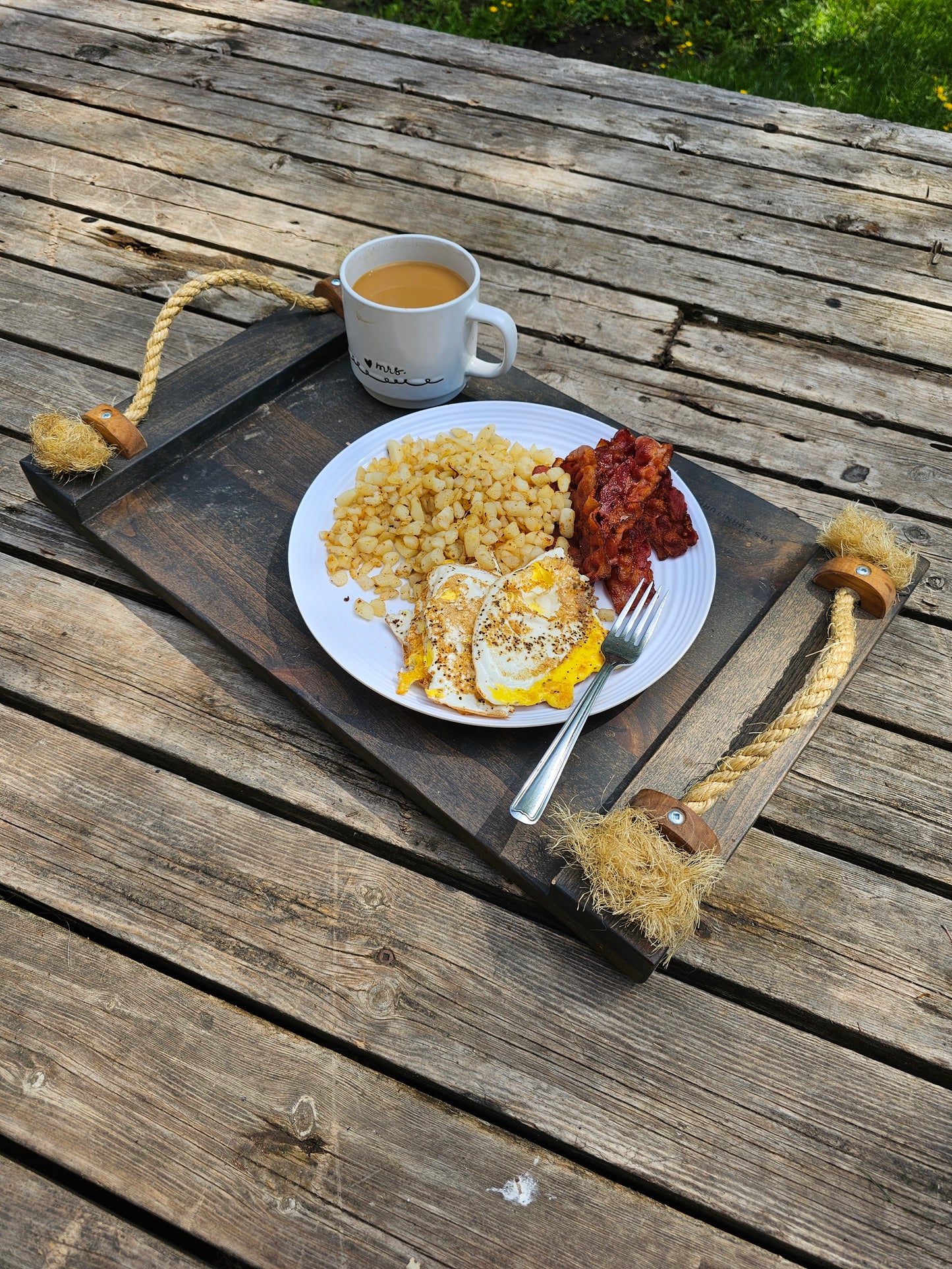 Rustic Wood Serving Trays