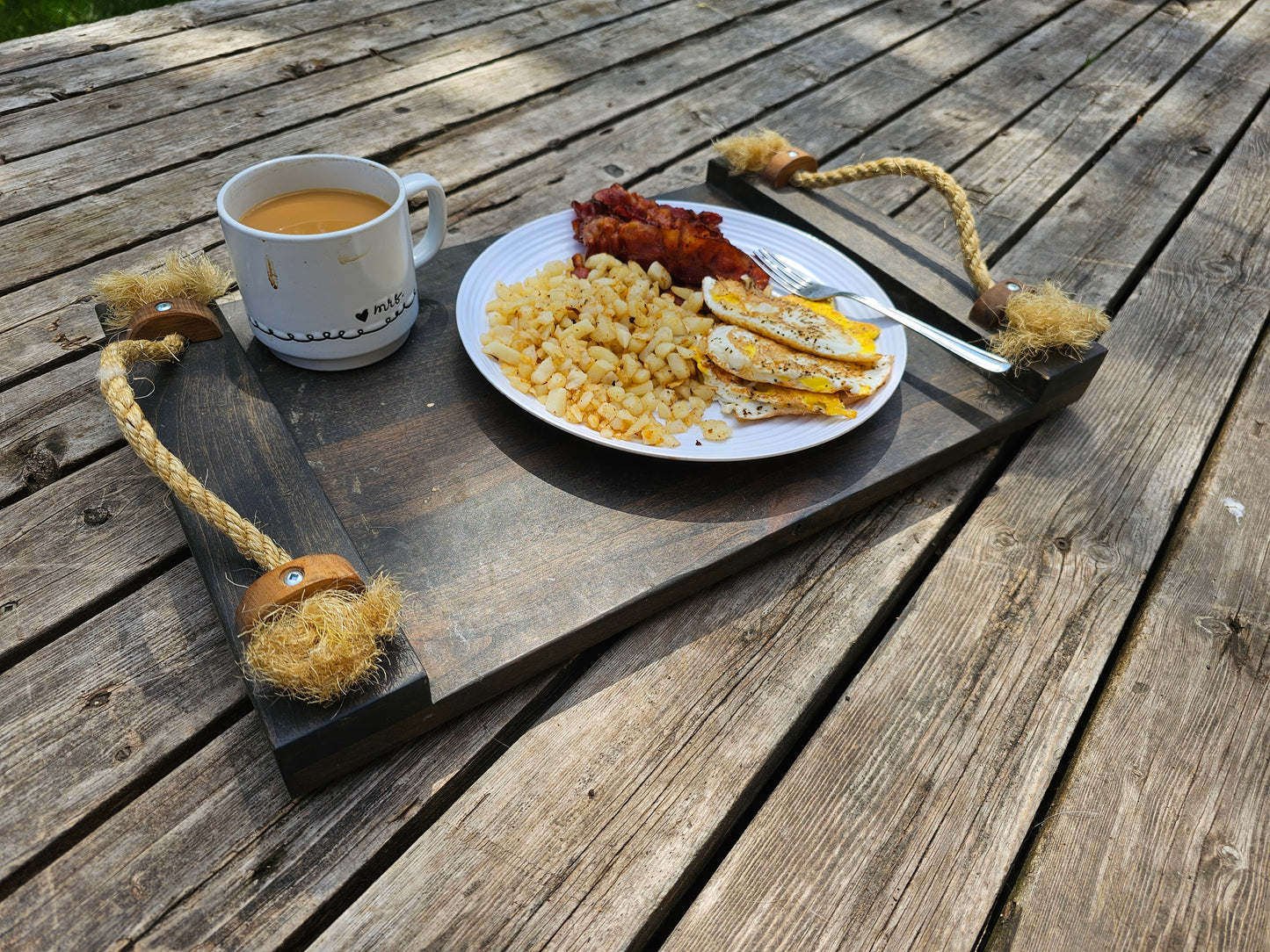 Rustic Wood Serving Trays