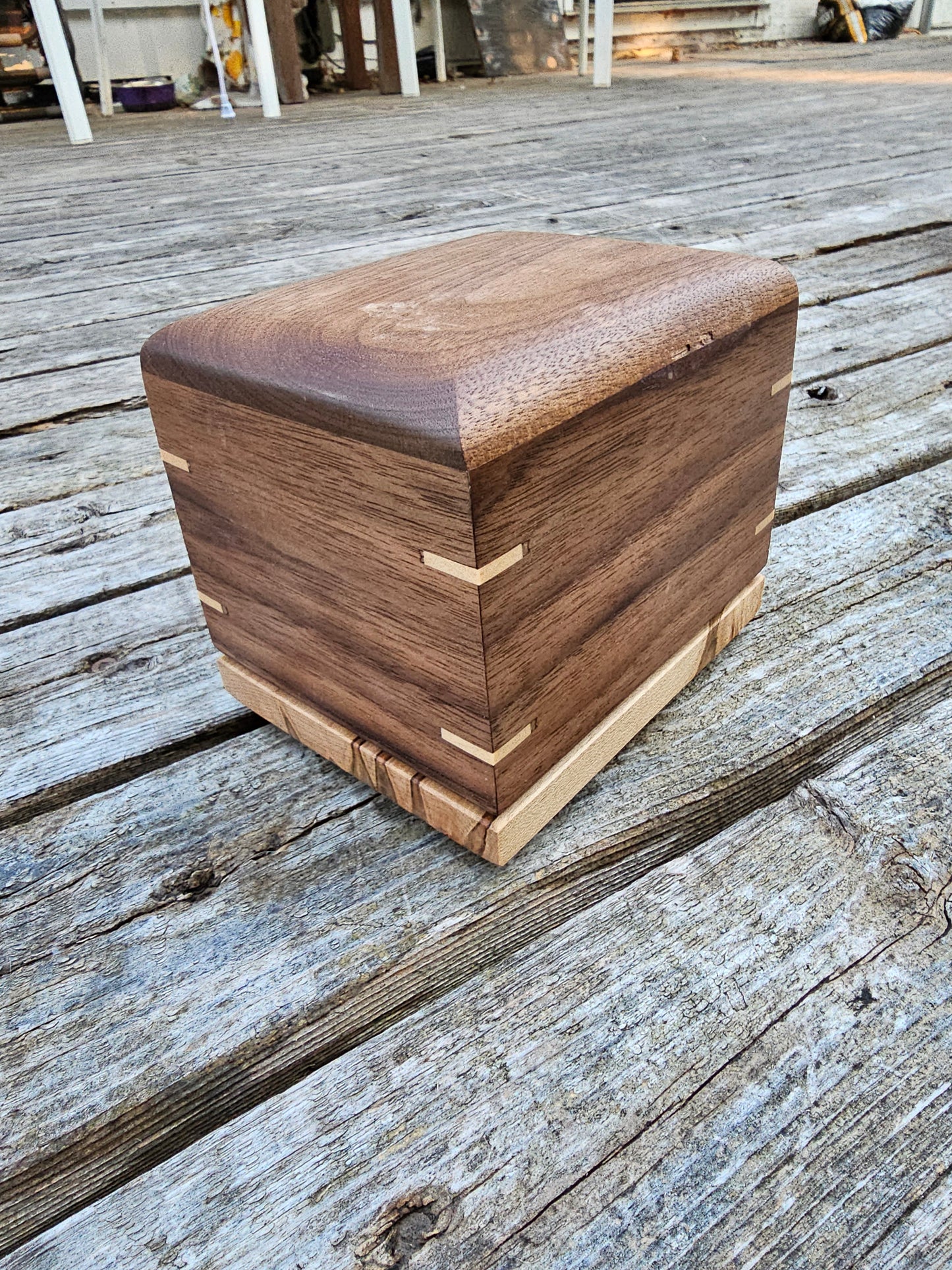 Black Forest Woodbox Urn For Ashes