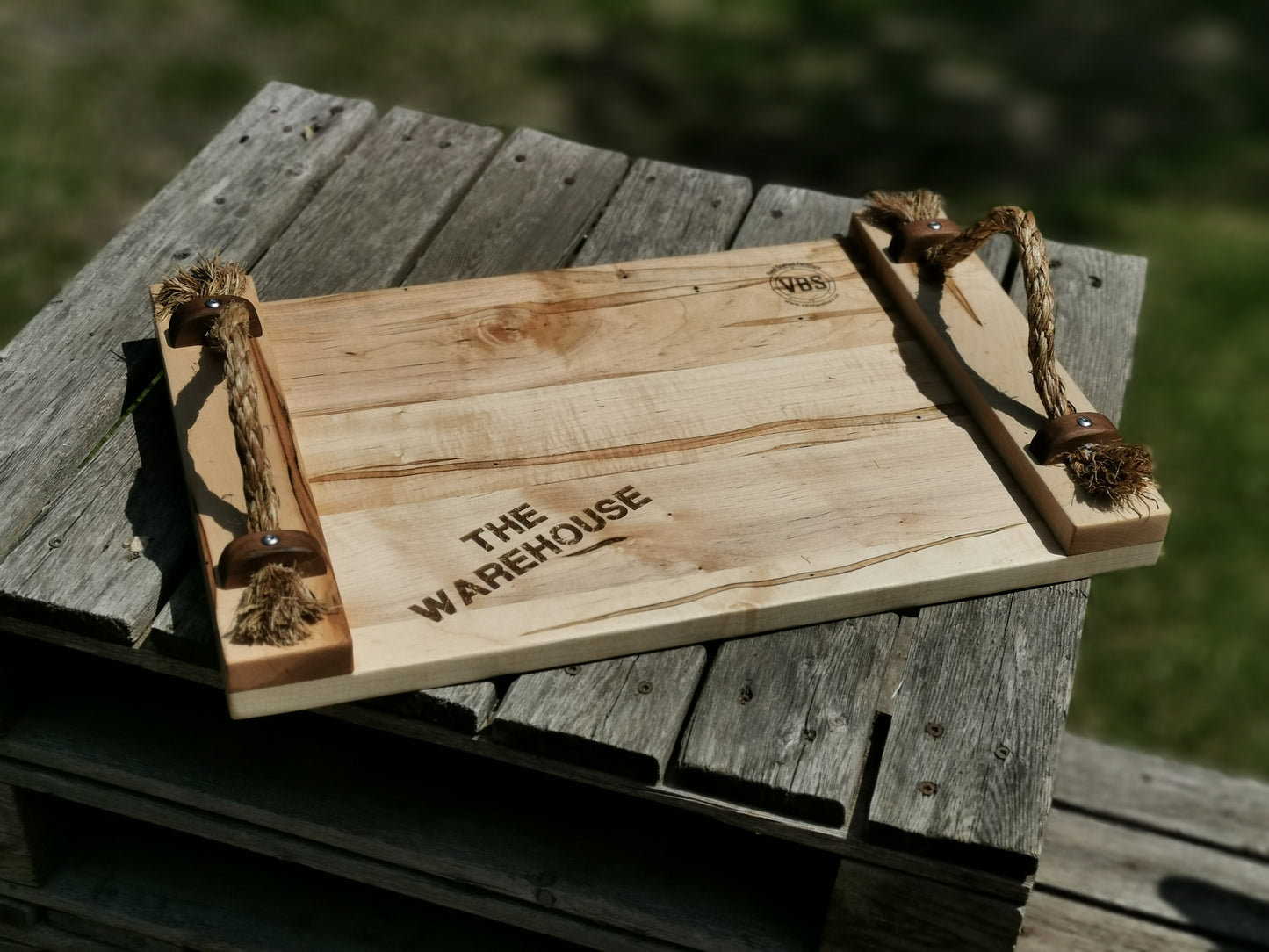 Rustic Wood Serving Trays