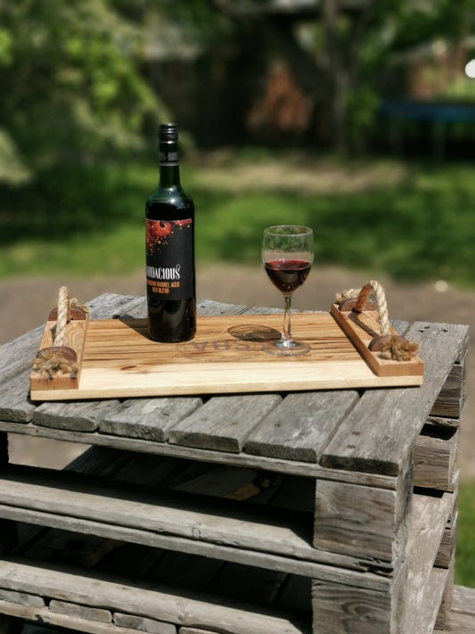 Rustic Wood Serving Trays