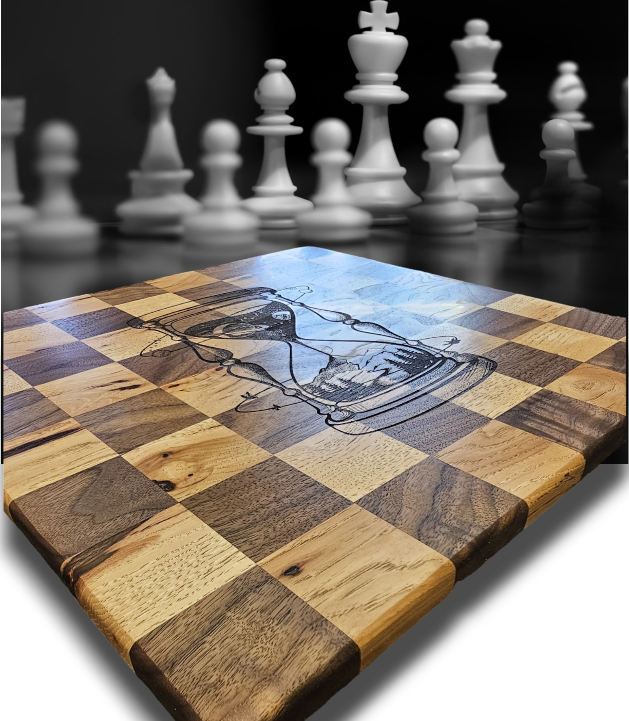 Custom Wood Chessboards
