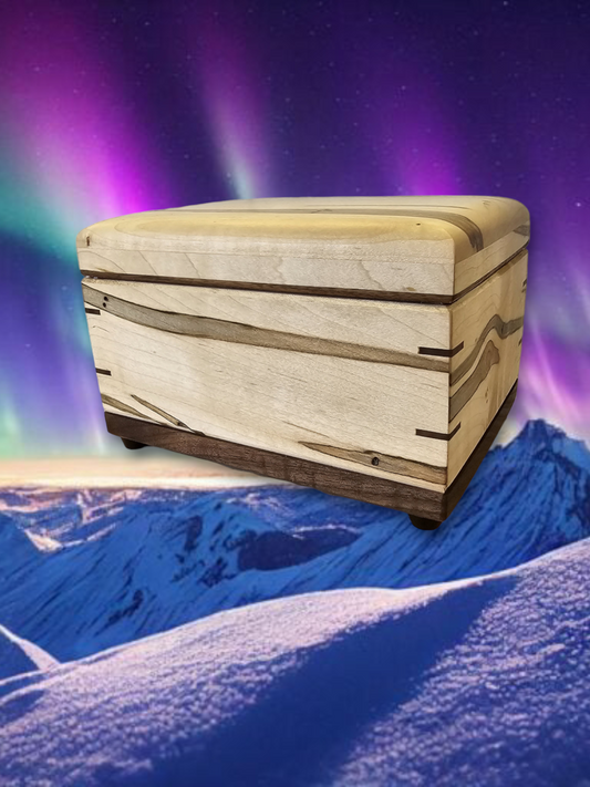 True North Woodbox Urn For Ashes